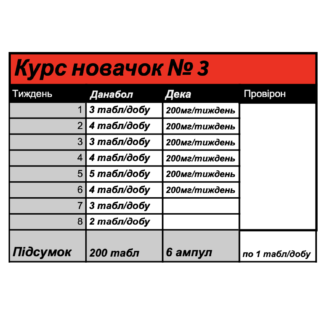 Курс "Новачок 3"