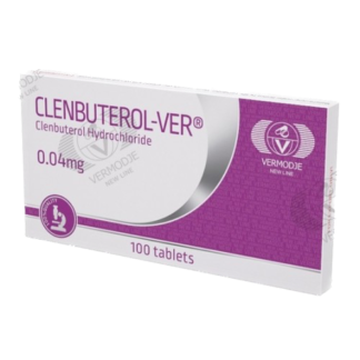 Кленбутерол Vermodje — 100 табл.по 0.4 мг